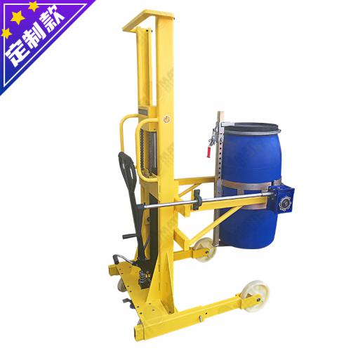 TD850-KC特殊高蓋塑料桶專用搬運倒料車